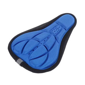 PINMOAP 1PC 3D Mềm Mại Thoải Mái Đệm Lót Ghế Xe Đạp Chống Sốc Chống Trơn Trượt Công Thái Học Cao Su Bọc Ghế Cho Xe Đạp