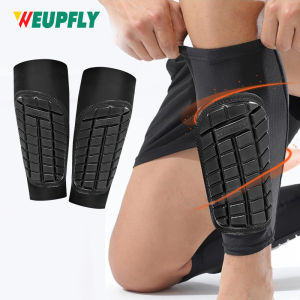 1Pair Shin Guards Soccer Impact-Resistant High-Elasticity Soccer Sleeves Football Soccer Shin Guards for Women Men