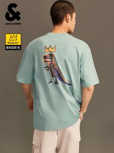 Jack Jones | Summer New Dinosaur Crown Print Cotton T-Shirt