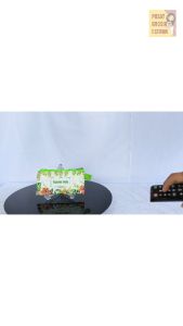 Dompet Panjang Motif Bunga Flower Shabby Chic Dompet Souvenir Wanita