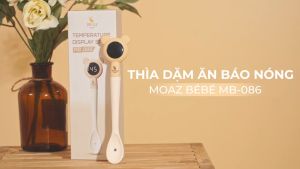 MB086 - Thìa ăn dặm báo nóng cho Bé Moaz Bebe MB - 086