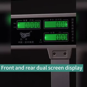 Unicorn Price computing scale 1kg to 40kg Rechargeable Digital Scale Heavy Duty Weighing Scale With Battery A meat weighing scale suitable for stores supermarkets and markets.