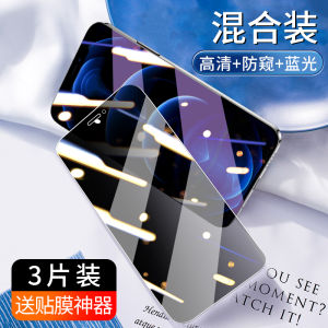   12 pro Max Privacy Screen Protector Tempered Glass Full Screen Anti-Spy Drop Resistance High Definition Blue Light Filter
