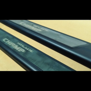 OCAS DOOR SILL PLATE HILUX CHAMP 2024-2025 BLACK THCDSP01 (11959)