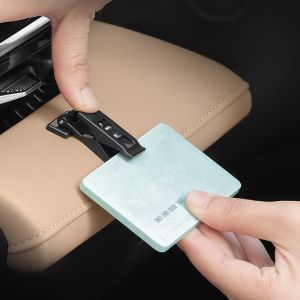 Portable Car Curtain Clip Storage Hook Multifunctional Adhesive Card Receipt Holder Vehicle Eyeglass Frame Document Organizer