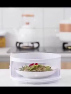 【Free Gift】3/5 Layer Warm Food Keeper Cover Transparent Stackable Dish Cover Food Insulation food storage cover sliding door stackable keep warm dust proof dish Anti-flies Insulation food keeper Keeper Cover Transparent Stackable Dish Cove