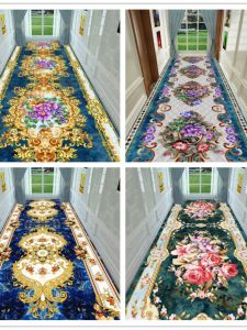 European Hotel Corridor Aisle Carpets & Customizable Cutting Coffee Table Pads