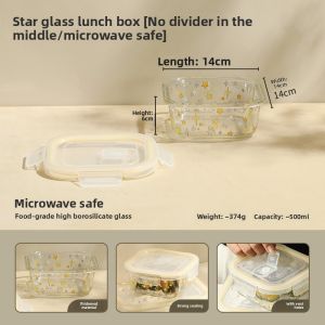 LOTUS BLUE | Heatable Three-compartment Meal Box