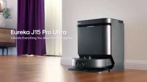 Eureka J15 Pro Ultra Intelligent Robot Vacuum Cleaner 16200PA with Smart App Control and Water Tank Refill