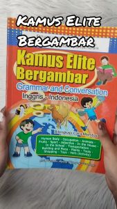 ORI Buku Kamus Elite Bergambar Gramer And Conversation Inggris Indonesia Pustaka Agung Harapan