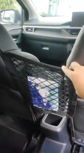 Car Motorcycle Motor Seat Storage Net Seat Pocket Net Bag Rear Seat Luggage Helmet Mesh Net Hook Trunk Kereta Moto Net Back Seat Storage Net