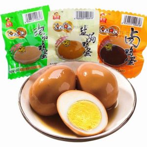 30g Salt Baked Egg Flavored Egg Soy egg Pickled Pepper Egg Instant Noodle Partner Soy egg Small Package 10pcs