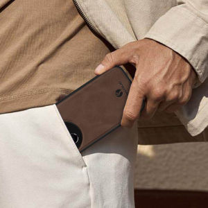 Leather Casing For Samsung A06 A16 Phone Case Built-in Metal Fit Car Mount Holder Back Co