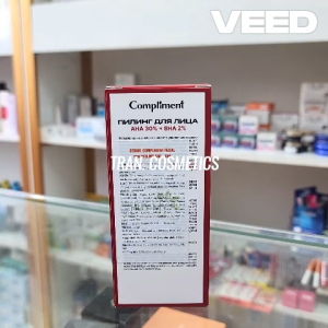 Serum Compliment Serum Red Peel Compliment AHA 30% + BHA 2% Hỗ Trợ Cải Thiện Làn Da Se Khít Chân Lông - TRAN Cosmetics