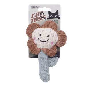 [SG Stock]Catnip Animal Flower Plush Cat ToyCatnip Toy