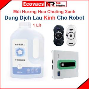 Dung Dịch Tẩy Rửa Đặc Biệt Dành Cho Robot Lau Kính Cửa Sổ Dung Tích 1 Lít Mùi Hương Hoa Chuông Xanh Tự Nhiên