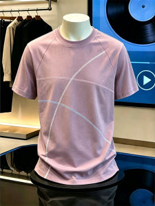 Purple Quick Dry Thin T-Shirt