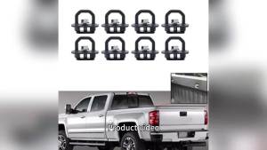 For Car Truck Pickup Tie Down Anchor Bed Side Wall Anchor Accessories For GMC Sierra Canyon Chevy Silverado Colorado 07-18