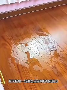 Floral Water Floor Cleaner 500ml 拖地花露水瓷砖木地板去油污除垢抛光速干清凉地板清洁剂洗液