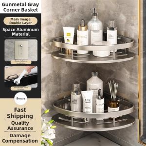 Wall Mounted Bathroom Shelf Space Saving