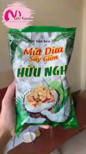 275G Mứt dừa sấy giòn Hữu Nghị - MUILTIFOOD