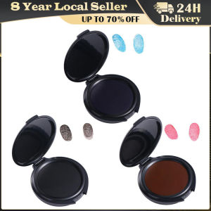 Fingerprint Ink Pad Thumbprint Ink Pad For Notary Fingerprint Id Security Identification Cards Fingerprint Black Stamp Ink Pad