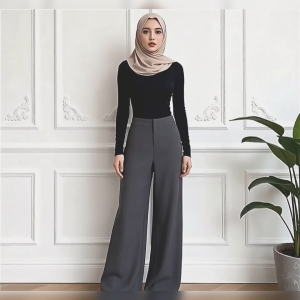 💖AB💖 [ready stock] Pants Women Casual Pants Solid Color High Quality Wanita Baharu Baju Perempuan Style