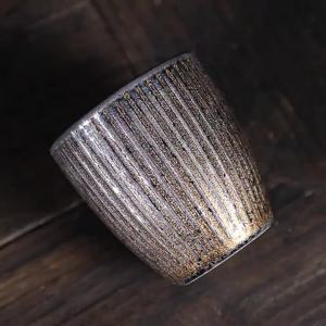 Rust Glaze Ceramic Multi-purpose Drinking Cup Large