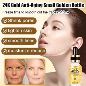 [One Drop To Return To 18 Years Old] Gold Anti Wrinkle Serum Anti Aging Serum Shrinking Pores Lifting And Firming Face Care