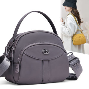 TANFAN | Nylon Multi-layer Phone Storage Small Round Bag
