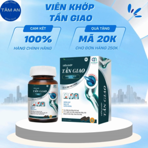 Viên Khớp Tần Giao Hộp 30 Viên - giảm đau khớp khô khớp do viêm khớp thoái hóa khớp thấp khớp