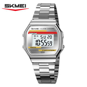 SKMEI 2514 Fashion Mens Electronic Watch Luminous Multifunction Clock Waterproof Calendar Alarm Clock Student Digital Watches