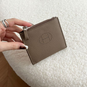 SIFULUN | Ultra-thin Folding Short Genuine Leather Wallet