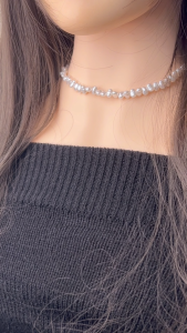 Sweetssparkles สร้อยคอ เกาหลี สร้อยคอผู้หญิง แฟชั่น ปรับระดับความยาวได้ NL00006