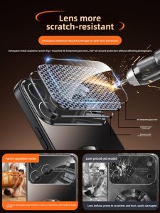 PASIMI | Magnetic Full-Cover Support Case for iPhone 17 Pro Max & iPhone 17 Pro Thin Heat Dissipation