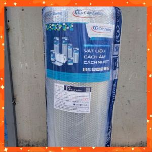 ( Khổ cao 1.5m x dài 40m) Cuộn cách nhiệt CÁT TƯỜNG chống nóng túi khí 2 mặt bạc chống nóng mái nhà mái tôn