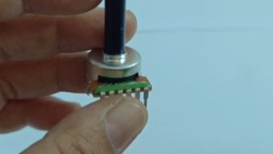 Potensio 6 pin B50K Stereo Kaki 6 Tekuk Volume Mixer B503