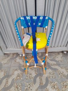Kursi Rotan Jok Boncengan Anak Motor Matic Biasa Dilengkapi Sabuk Pengaman