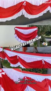 Bendera Background Poni 4 Meter (5 Gelombang)