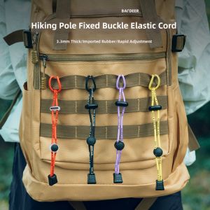 Elastic Rope Backpack Attachment For Hiking