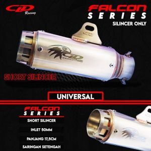 Silencer Only CLD Racing Type FALCON Panjang 25cm