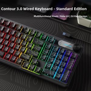 EWEADN | Wireless Quiet Gaming Keyboard Kit