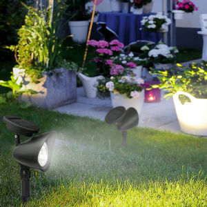JeeYee Outdoor Solar Spotlights Solar Led Light Outdoor Garden Lights Landscape Decoration Solar Lamp Pathway Lamp Tree Separately Lamp 太阳能灯户外防水