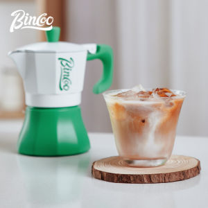 Bincoo ấm moka Điện Bộ Bếp Bình đựng cà phê nhỏ gia đình Máy mài tay máy pha cà phê trọn bộ của thiết bị khai thác