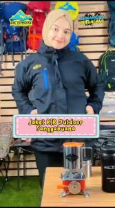 Jaket Gunung Waterproof Inner Polar Jaket Gunung Windproof RIR Outdoor Winter