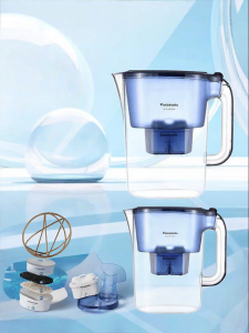 Panasonic | Portable Kitchen Water Filter Pitcher Upgraded