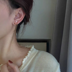 Light Luxury Water Drill Ear Clips Earrings