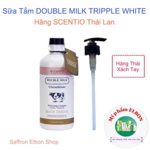 Sữa Tắm Trắng Da DOUBLE MILK TRIPPLE WHITE SCENTIO