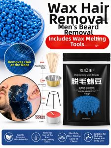 Mens Hair Removal Wax Face and Body