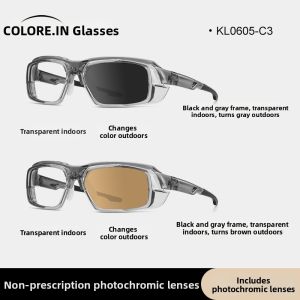 Colore.in | Men's Prescription Ready Variable Tint Cycling Sunglasses